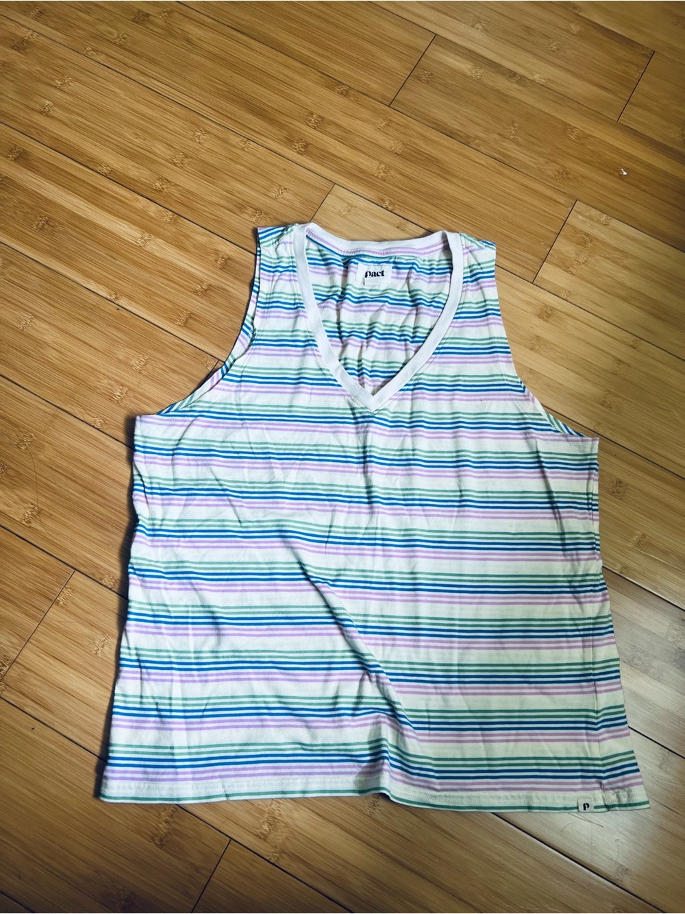 Pact muscle shirt size Large